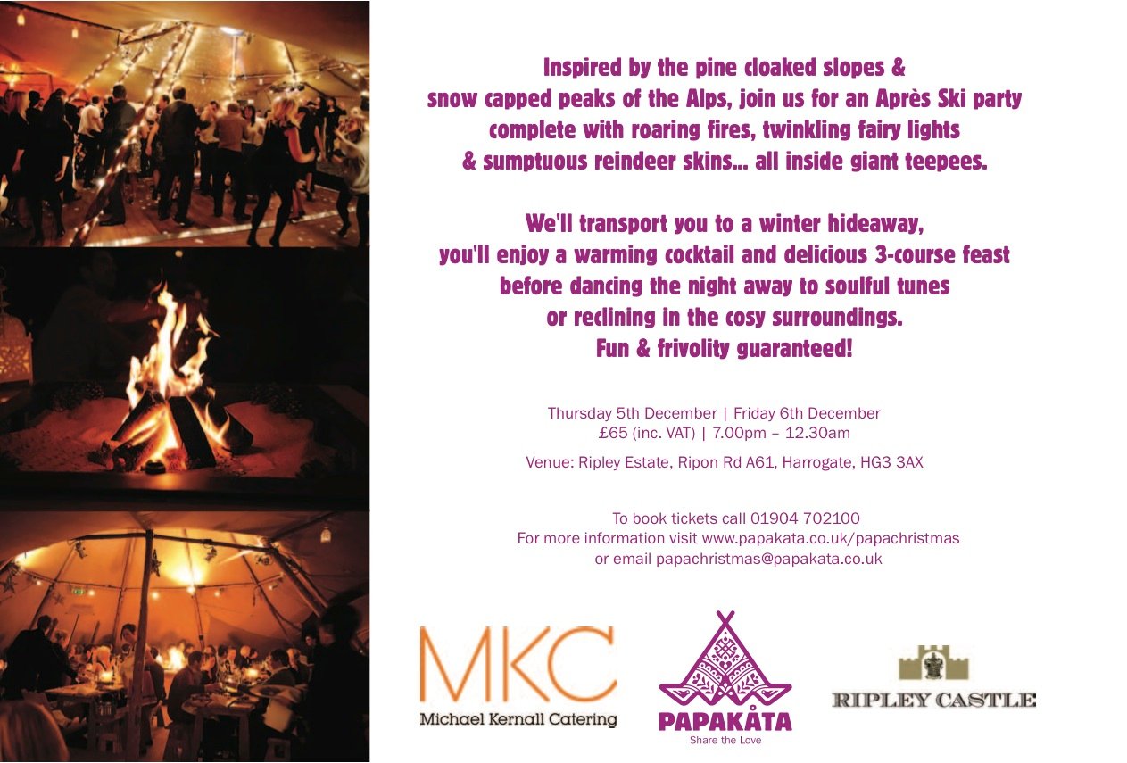 PapaChristmas Teepee Party 2013 Party Details