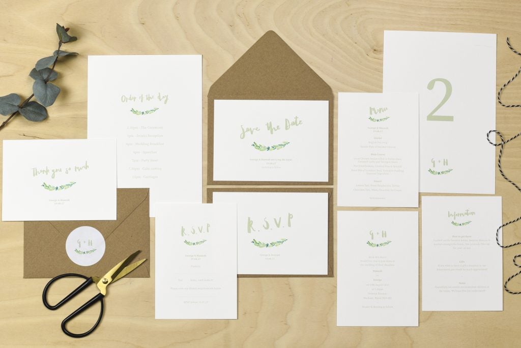 Picture perfect stationery by Plewsy at the PapaKåta Autumn Open Weekend 