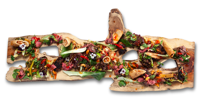 Autumn Open Weekend Food Drink Trends by The Hog & Apple Co. Thai style sharing platters by The Hog & Apple Company