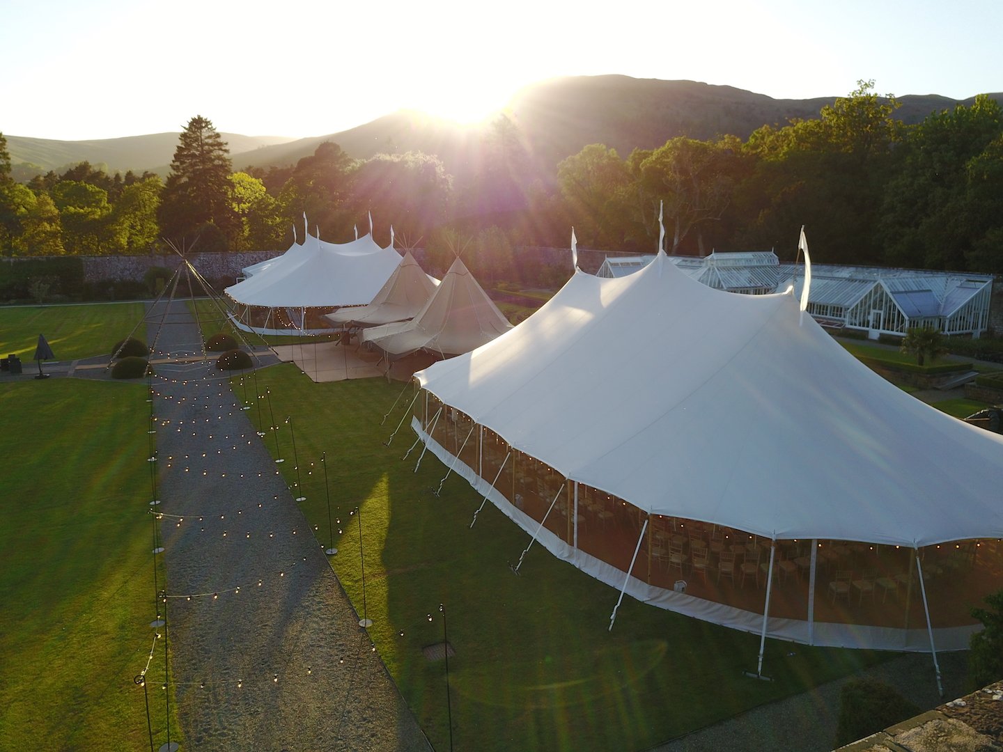 PapaKåta Sperry Tents & Teepees at Loch Lomond Golf Club, Scotland PapaKåta Sperry Tent & Teepee at Loch Lomond Golf Club, Scotland