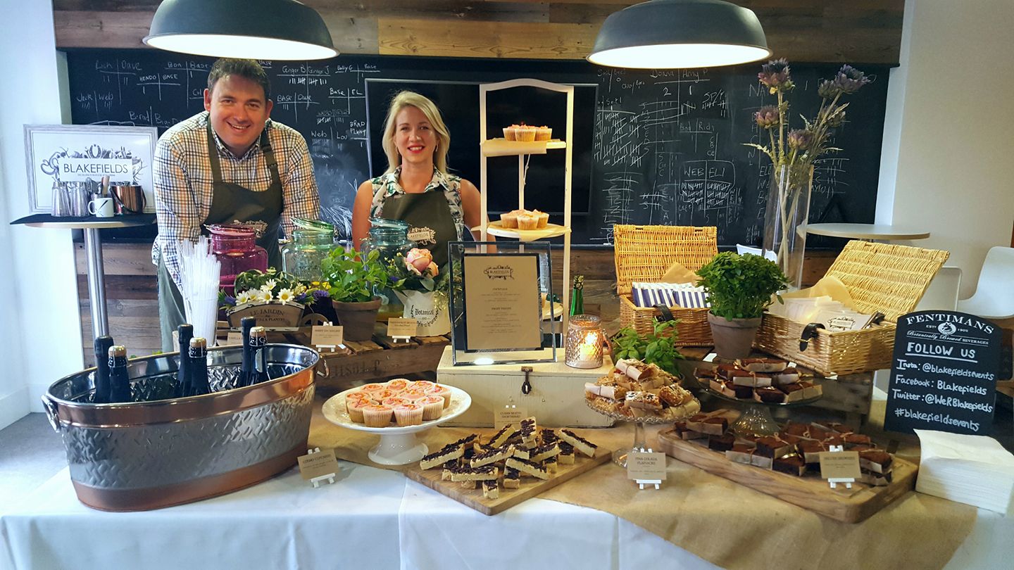 Nicole & James of Blakefields Events