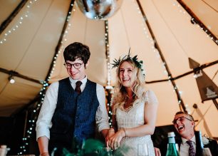 Emma & James PapaKåta Teepee Wedding