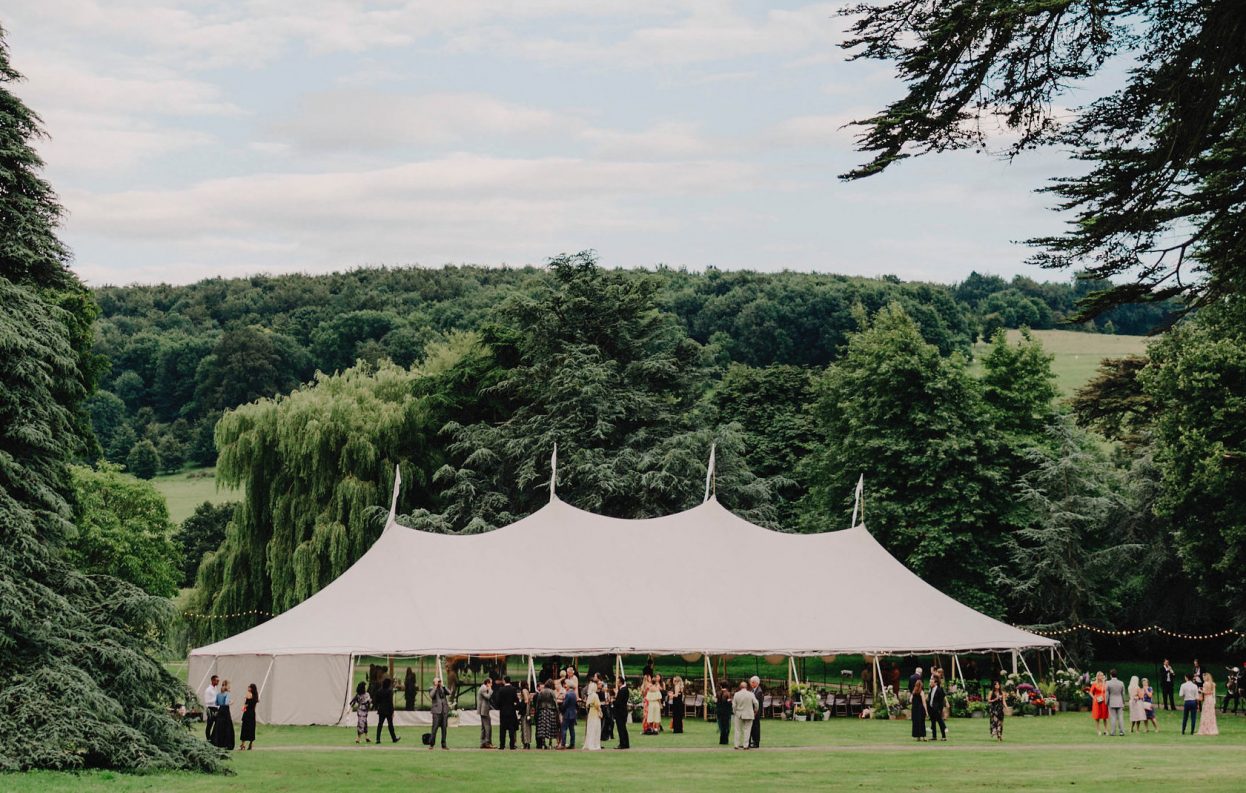PapaKåta Sperry Tent Wedding at West Dean Gardens, Chichester, West Sussex, by Cinzia Bruschini