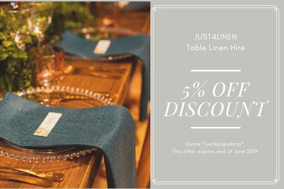 Just for Linen exclusive PapaKåta discount