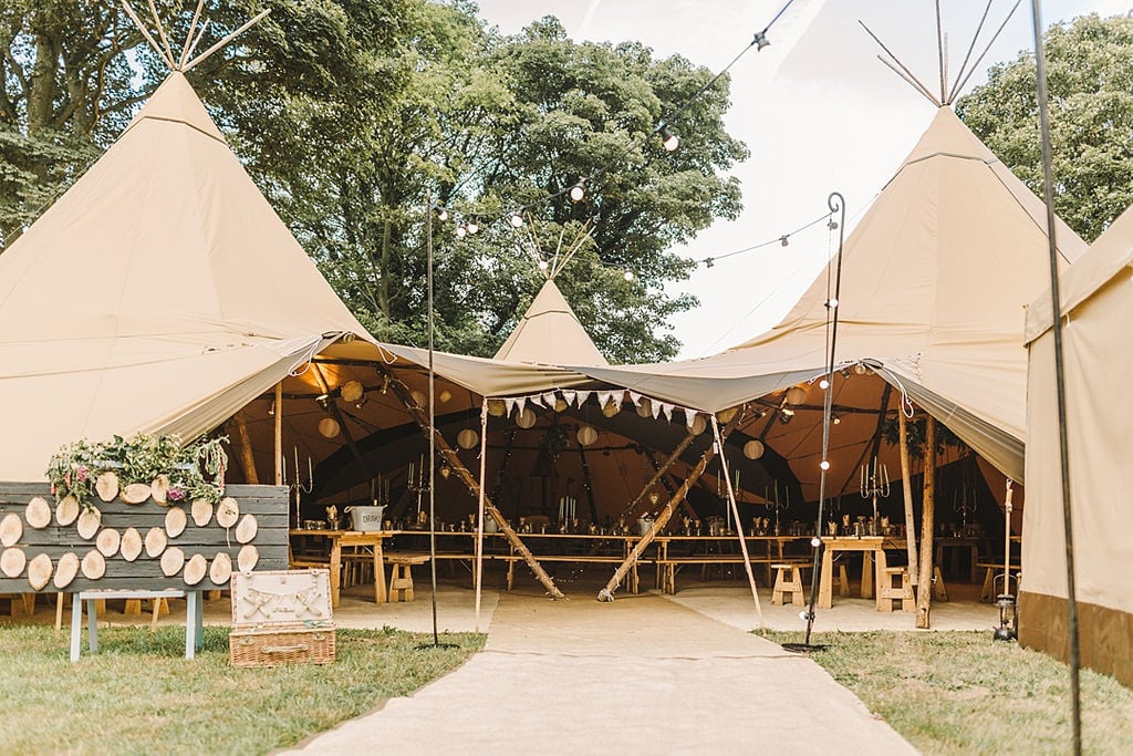 PapaKata Chilled DIY Festival Inspired Teepee Wedding Captured by Anna Wood Photography- Teepee Exterior PapaKata Chilled DIY Festival Inspired Teepee Wedding Captured by Anna Wood Photography- Teepee Exterior