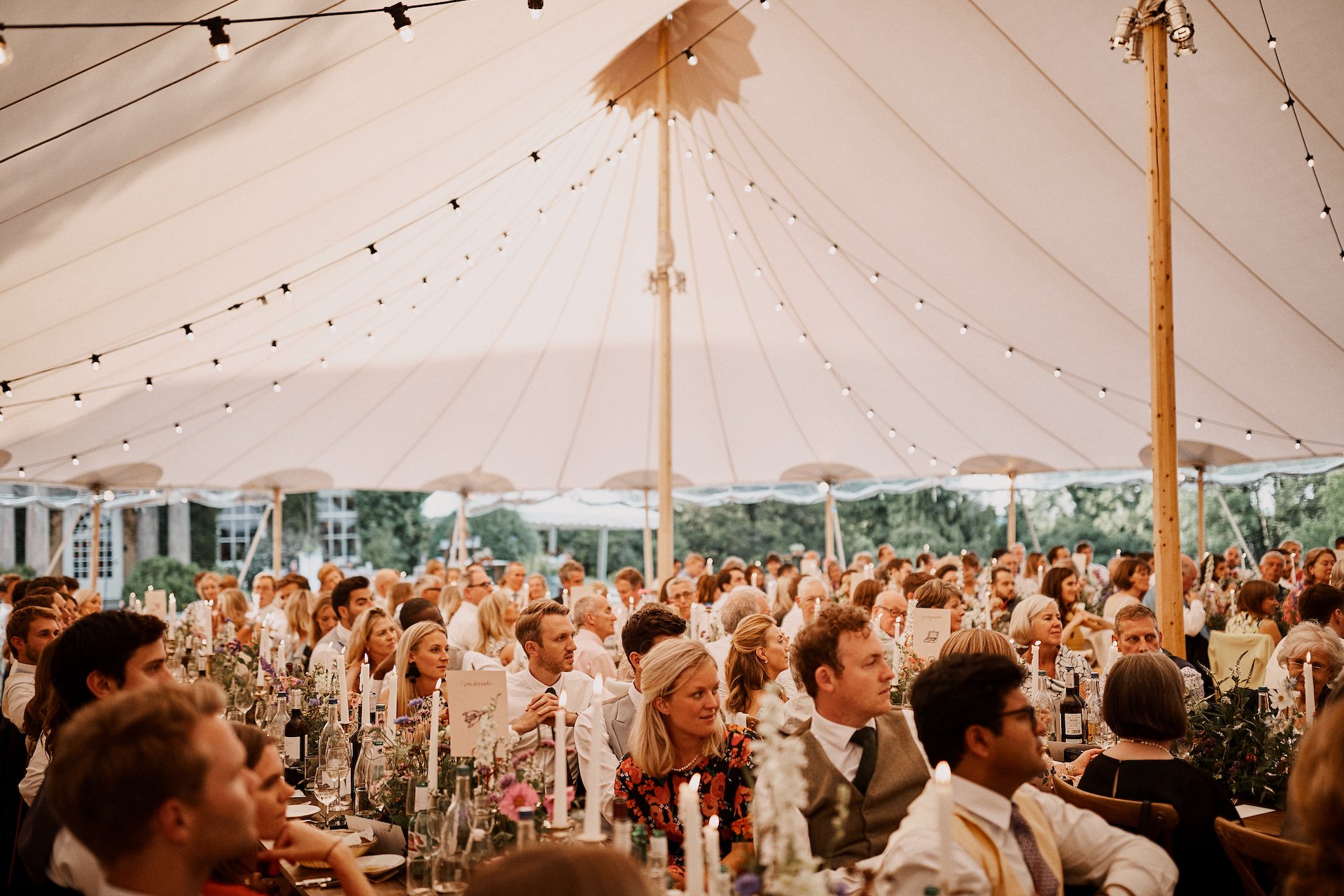 PapaKata Couple Claudia & Jimmy Sperry Tent Wedding at Norton Hall captured by Benjamin Wheeler- Sperry Tent interior PapaKata Couple Claudia & Jimmy Sperry Tent Wedding at Norton Hall captured by Benjamin Wheeler- Sperry Tent interior