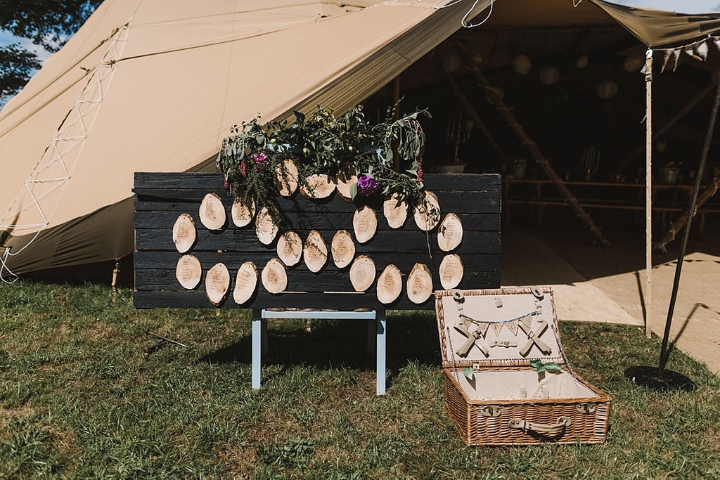 PapaKata Chilled DIY Festival Inspired Teepee Wedding Captured by Anna Wood Photography- Rustic DIY Table Plan PapaKata Chilled DIY Festival Inspired Teepee Wedding Captured by Anna Wood Photography- Rustic DIY Table Plan