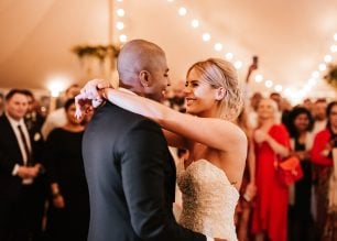 April and Martin's Sperry Tent Wedding at Arniston House, Scotland