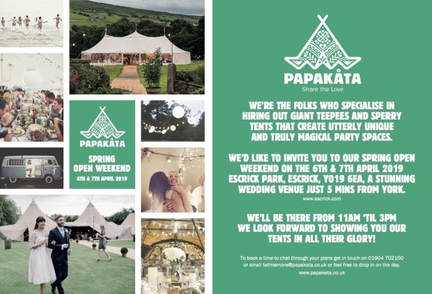 PapaKåta Teepee & Sperry Tent Open Weekend 2019
