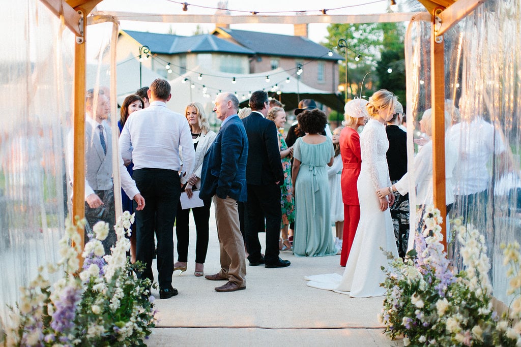 PapaKåta couple Georgina & Steve Sperry Tent Wedding in Barnby Dun, Doncaster captured by Melissa Beattie- Bridal Style