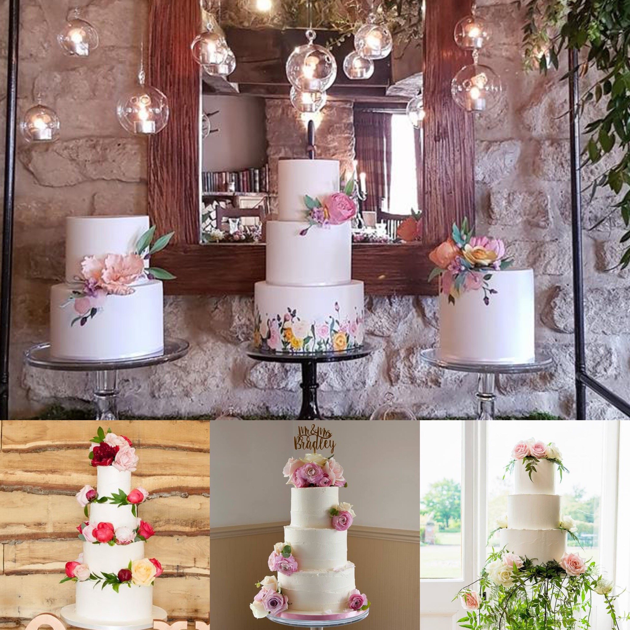 Buttercream cakes by Cherry Blossom for the PapapKåta Open Weekend