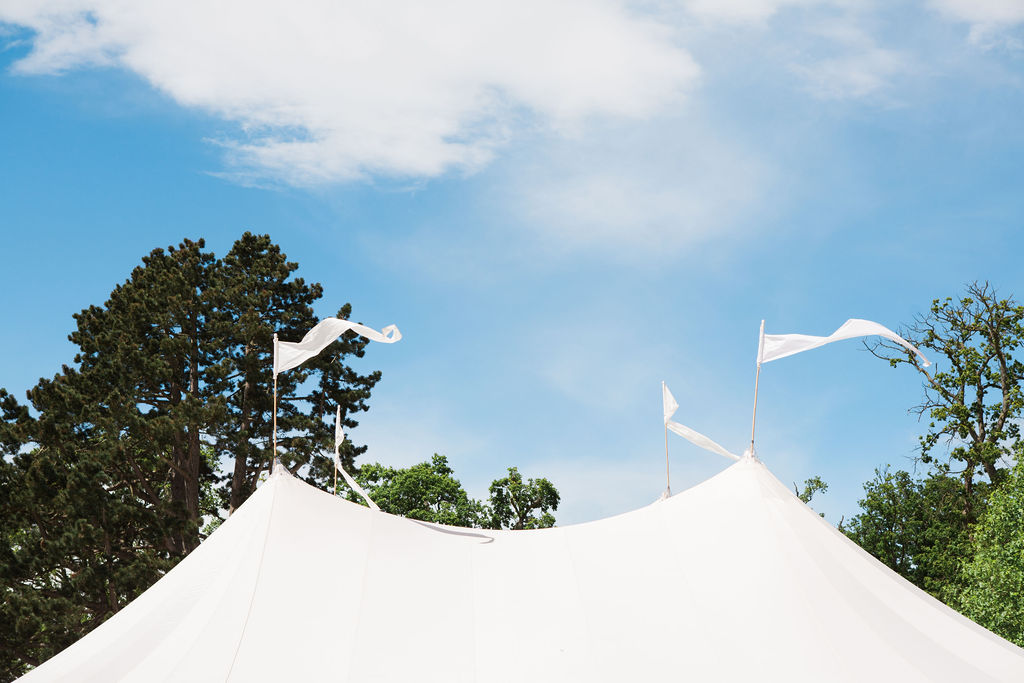 PapaKåta Sperry Tent silhouette: See Anna & Jamies PapaKåta Sperry Wedding by Lucy Davenport Photography