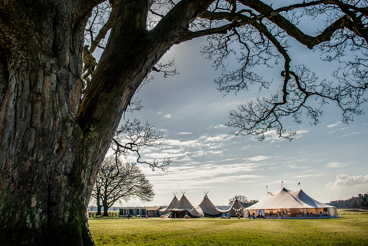 PapaKata Spring Open Weekend: Teepees & Sperry Tents at Escrick Park Estate by Dominic Wright Photography