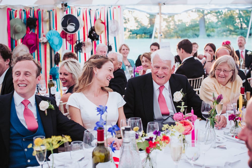 Emma & James' PapaKåta Sperry Tent wedding in Staveley, North Yorkshire captured by Fox Tail Photography: Bridal Style