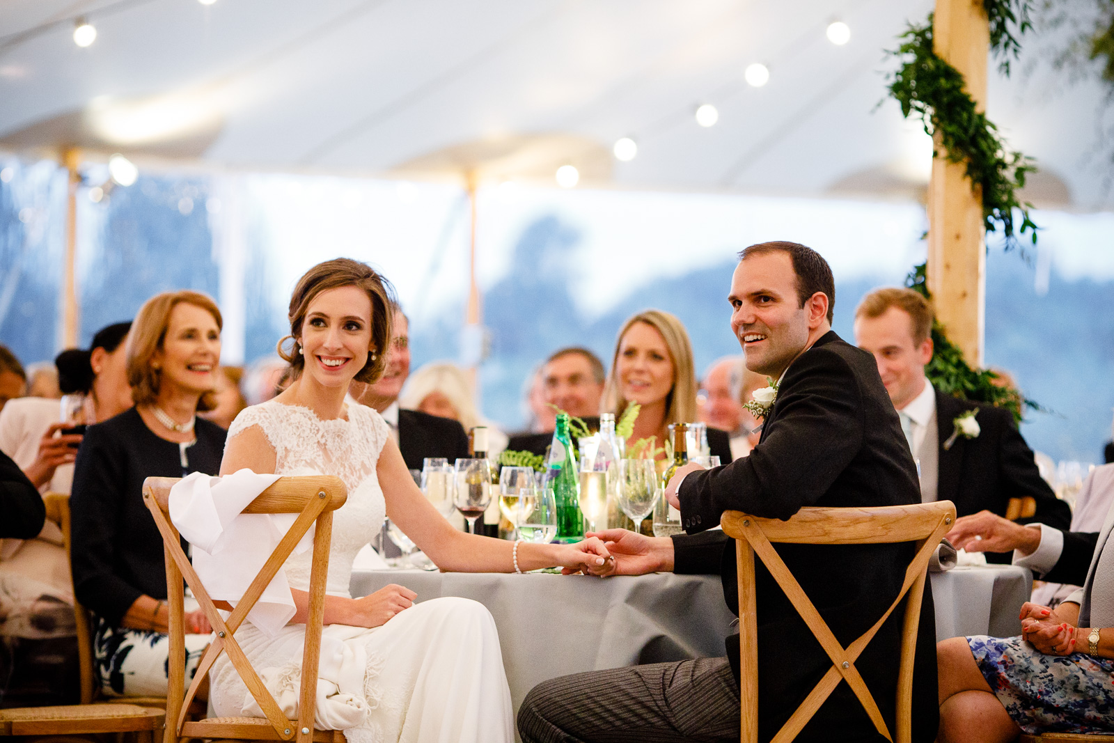 Emily & Ed's PapaKåta Sperry Tent wedding at Buckhurst Park captured by Tony Hart Photography: Bride & Groom Style