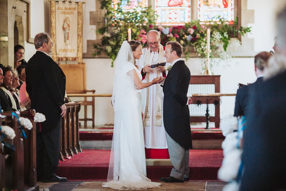 Emma & James' PapaKåta Sperry Tent wedding in Staveley, North Yorkshire captured by Fox Tail Photography: Ceremony Setting