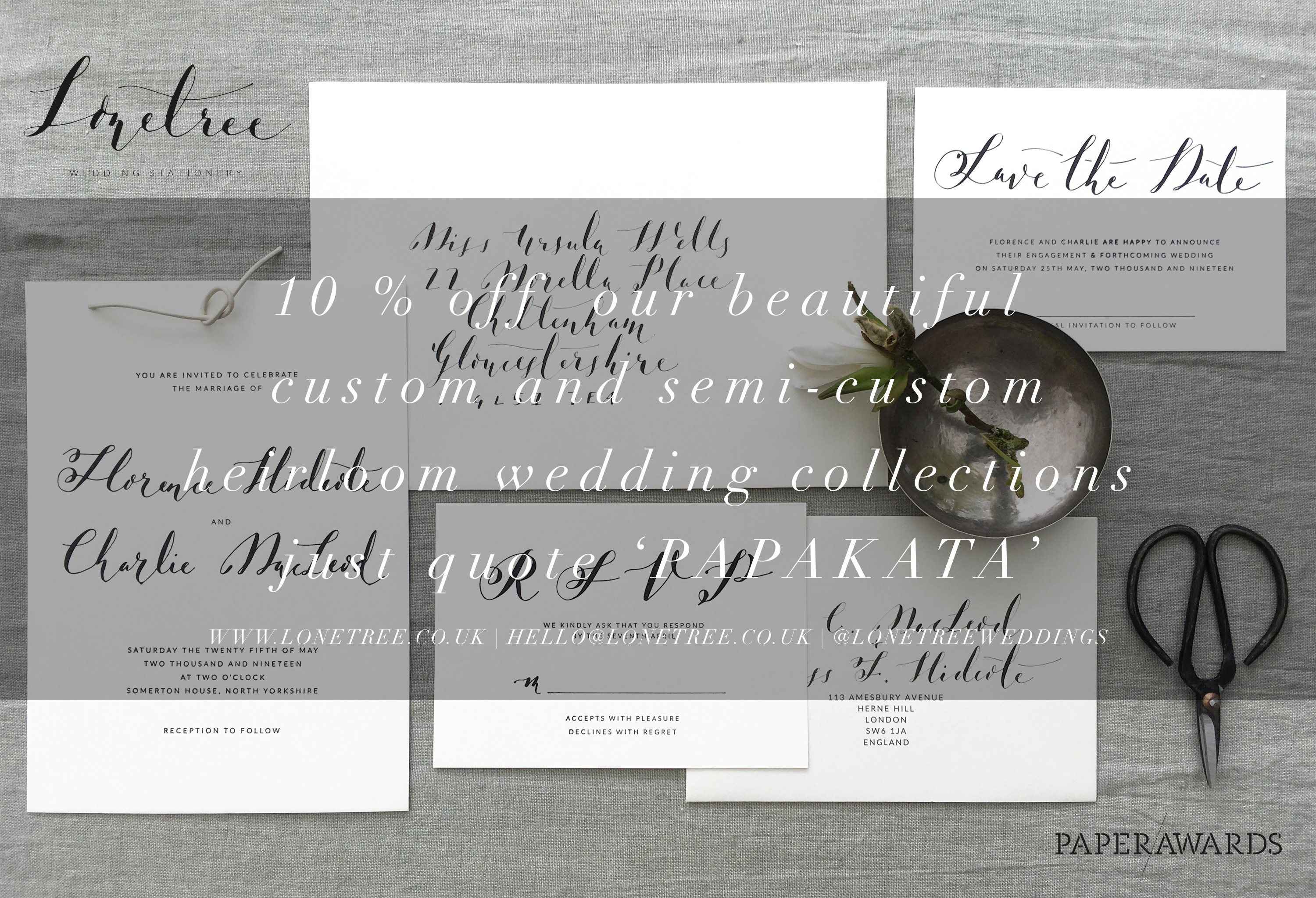 Lonetree your exclusive PapaKata supplier discount