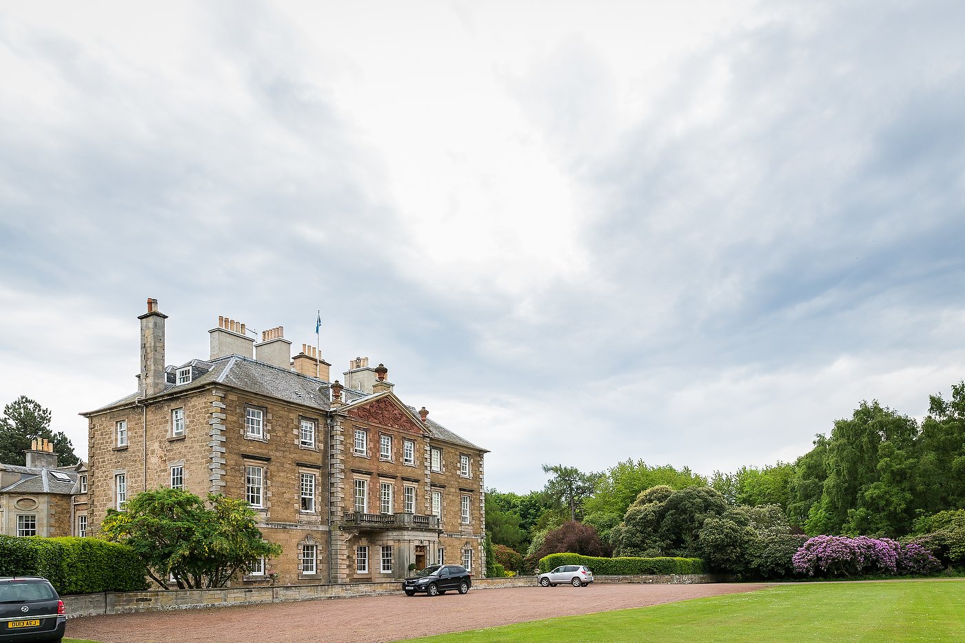 Harriet & William's PapaKåta Teepee Wedding at Gilmerton House captured by First Light Photography- Scottish Wedding Venue