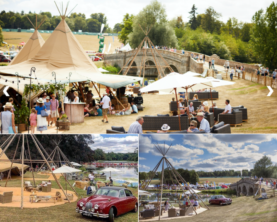 PapaKata Teepee Tent at Countryfile Live 