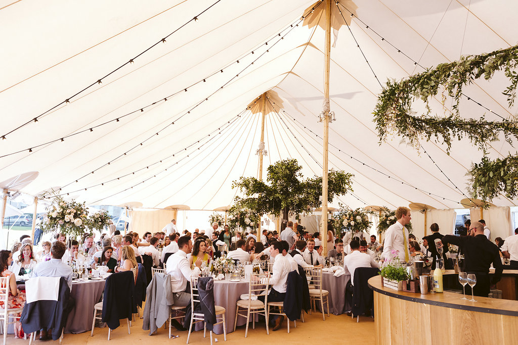 Rachel & Henry PapaKåta Sperry Tent Wedding, The Royal Crescent, Bath: Sperry Tent Bar