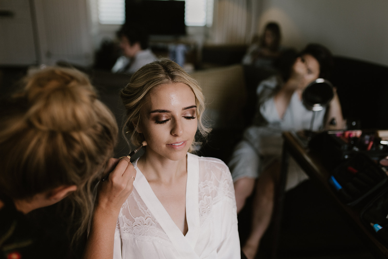 Lauren & David PapaKåta Sperry Tent Wedding, Mary Parker Photography; Bridal Make Up