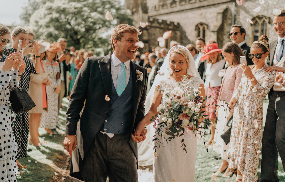 Harriett & Ed PapaKåta Sperry Tent Wedding in Wiltshire, Stories By Jules Photography; Confetti Throw Harriett & Ed PapaKåta Sperry Tent Wedding in Wiltshire, Stories By Jules Photography; Confetti Throw