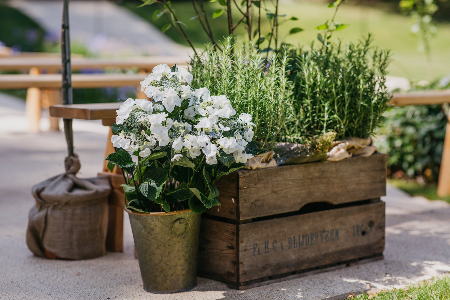 Sarah & Billy PapaKåta Tipi Tent Wedding, John Hope Photography; Floral Details