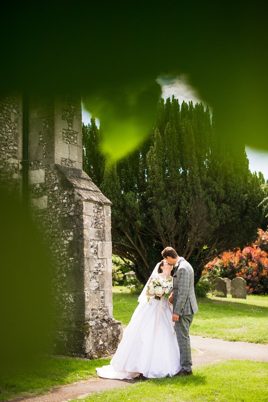 Charlotte & Tony Papakata Sperry Tent Wedding, Hampshire, Doug Treiber Photography; Kiss The Bride