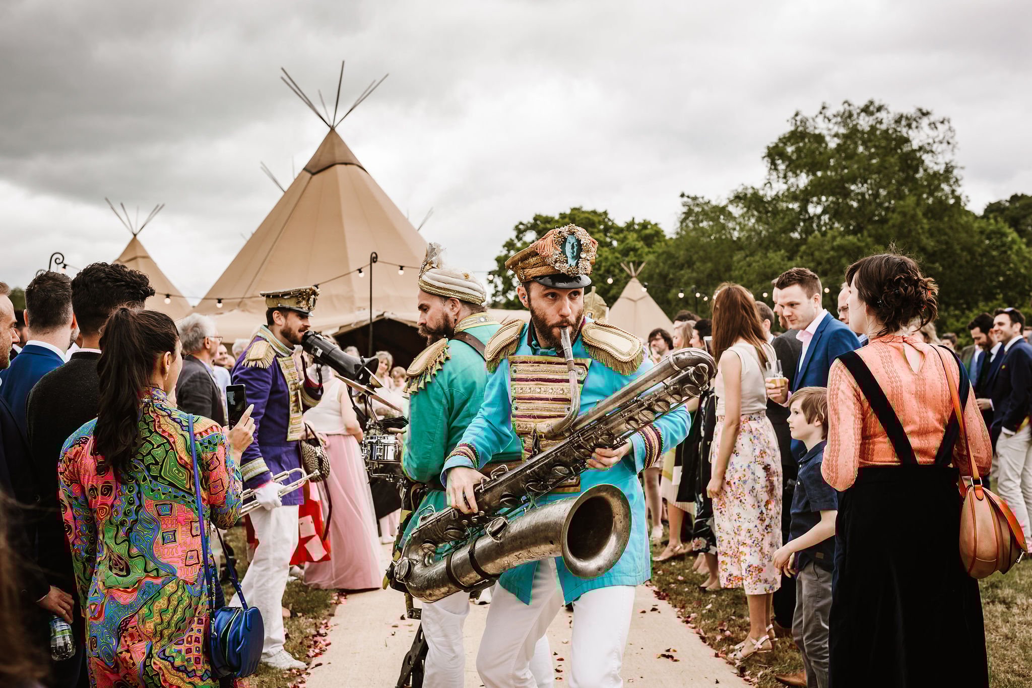 Katie & Jes PapaKata Tipi Wedding, Hidden River Cabins, Ally M Photography; Music Entertainment