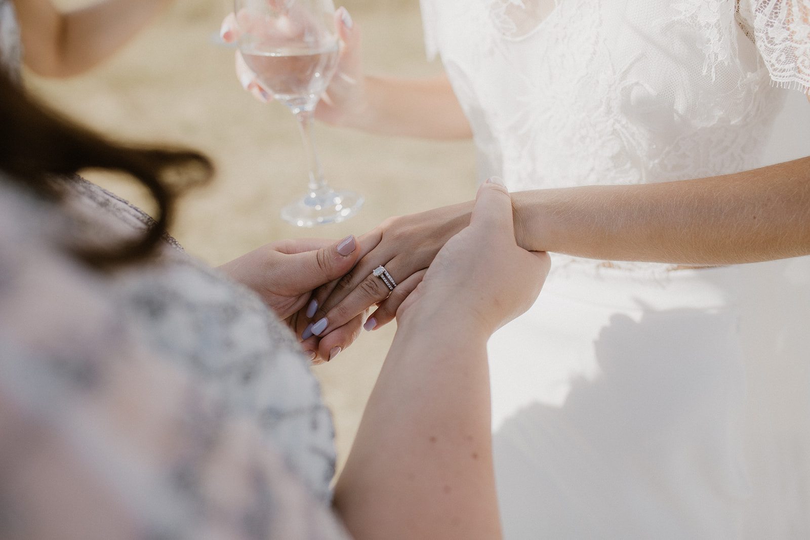 Lauren & David PapaKåta Sperry Tent Wedding, Mary Parker Photography; The Ring