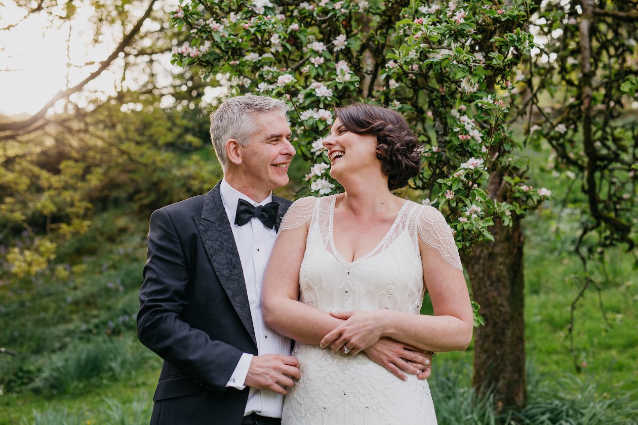 Sarah & Billy PapaKåta Tipi Tent Wedding, John Hope Photography; Mr & Mrs