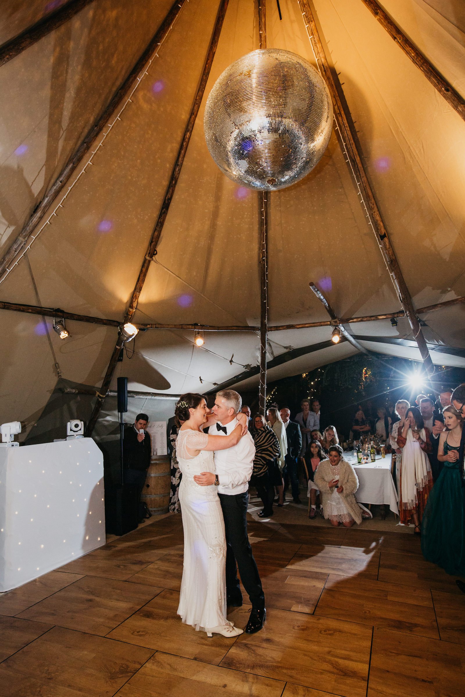 Sarah & Billy PapaKåta Tipi Tent Wedding, John Hope Photography; First Dance