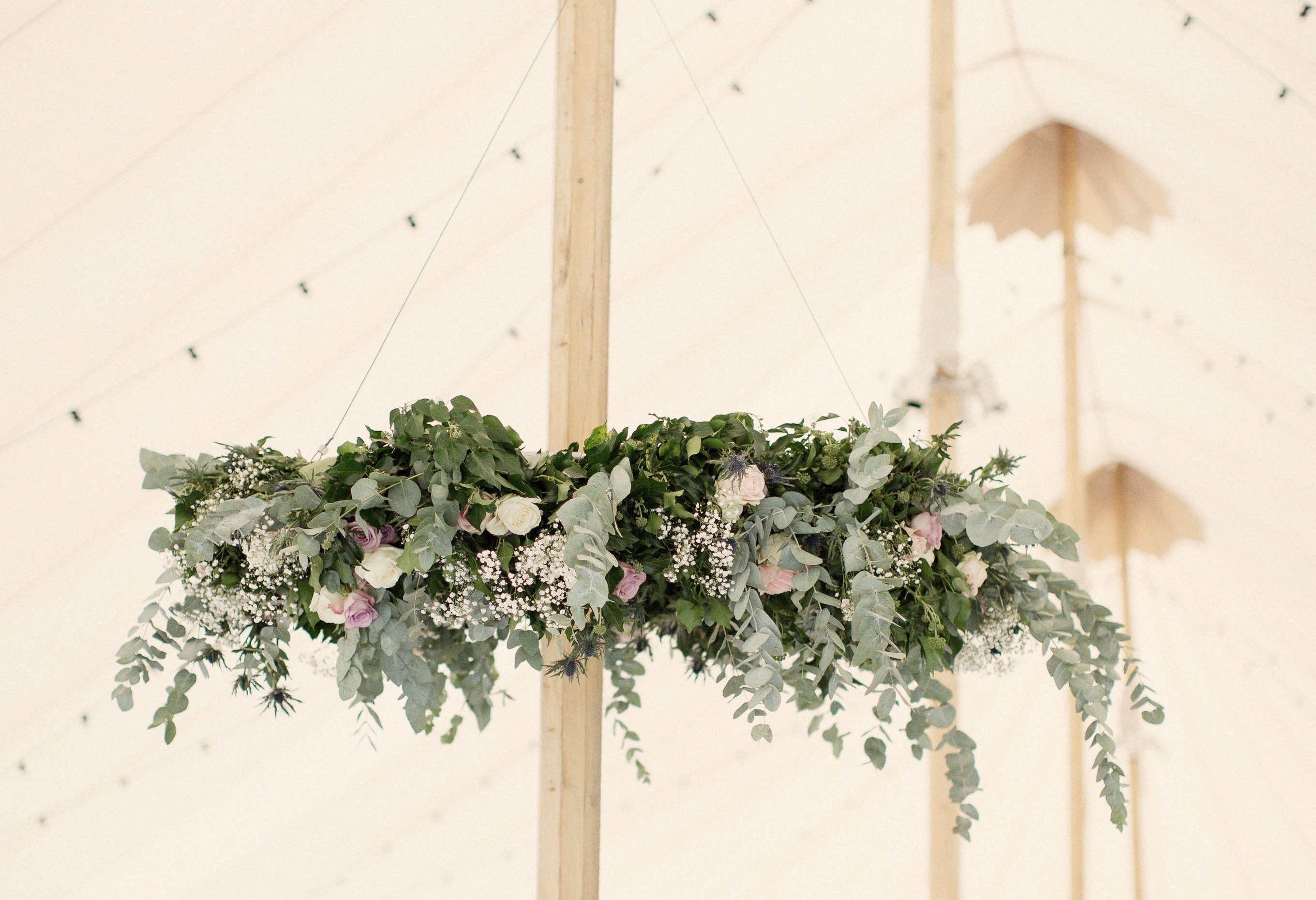 PapaKata Sperry Tent with 1.2m Floral Hoop