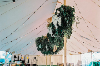 PapaKata Sperry Tent with Floral beam