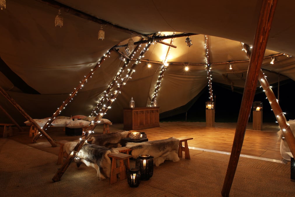 PapaKåta Tipi with Fairylights