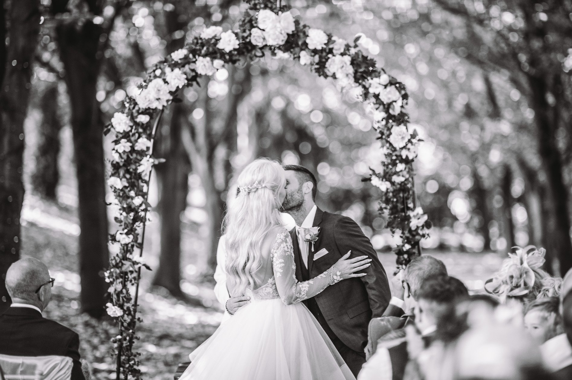 Sarah & Greg PapaKåta Sperry Tent Wedding at Saltmarshe Hall in Howden, Yorkshire. Photographed by Barnaby Aldrick; Kiss The Bride