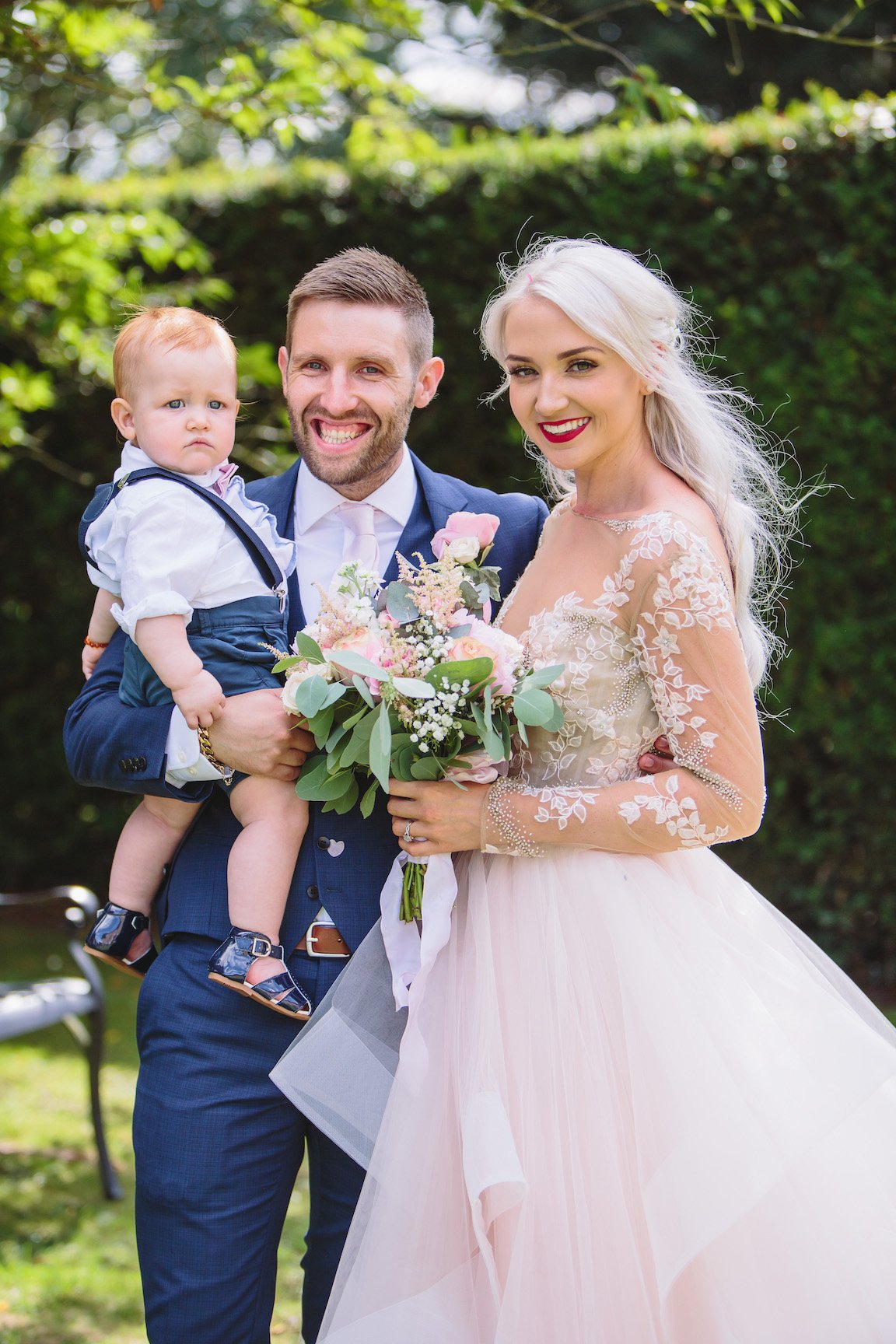 Sarah & Greg PapaKåta Sperry Tent Wedding at Saltmarshe Hall in Howden, Yorkshire. Photographed by Barnaby Aldrick; Family Photos