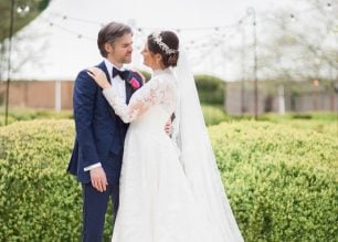 Hannah & Tom Stunning PapaKåta Sperry Tent Wedding in West Horsley, Surrey. Captured Beautifully by Helen Warner Photography; The New Mr & Mrs