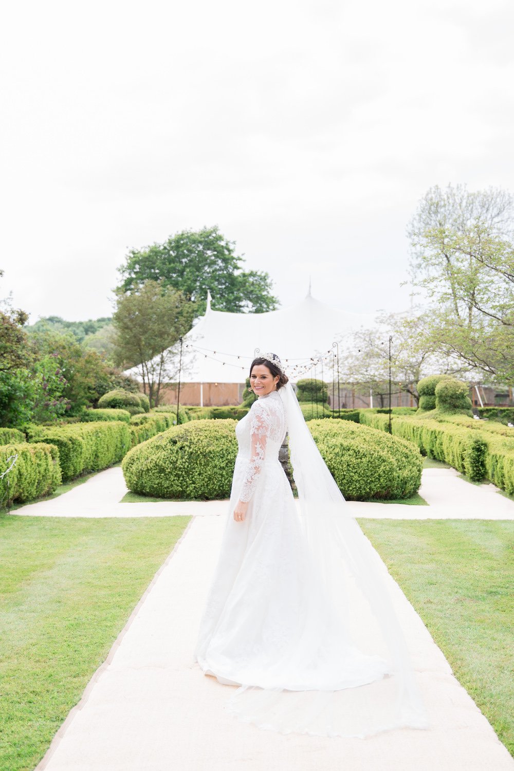 Hannah & Tom Stunning PapaKåta Sperry Tent Wedding in West Horsley, Surrey. Captured Beautifully by Helen Warner Photography; Stunning Bride, Wedding Dress Inspiration