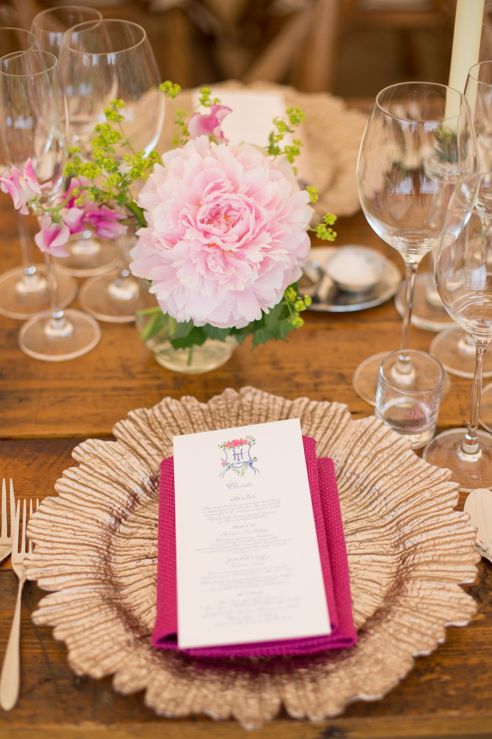 Hannah & Tom Stunning PapaKåta Sperry Tent Wedding in West Horsley, Surrey. Captured Beautifully by Helen Warner Photography; Table Setting Inspiration
