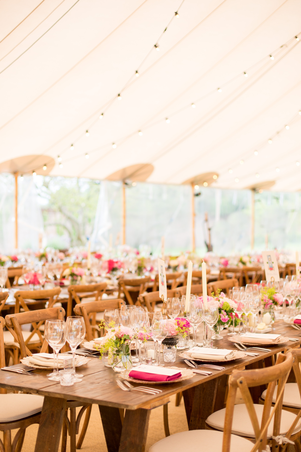 Hannah & Tom Stunning PapaKåta Sperry Tent Wedding in West Horsley, Surrey. Captured Beautifully by Helen Warner Photography; Sperry Tent Interior