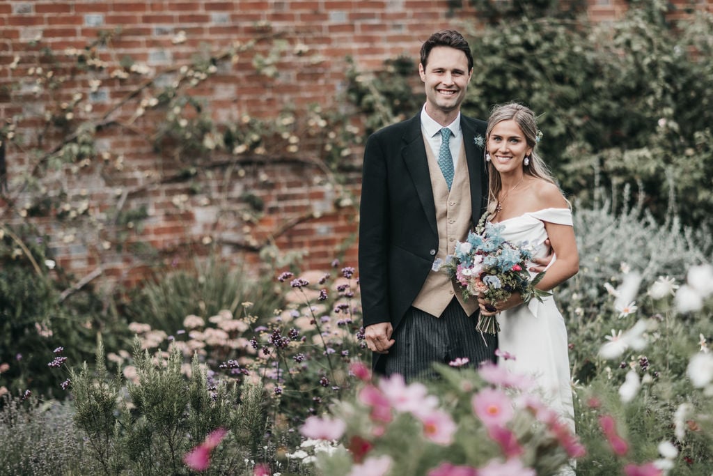 Lottie & Lanto's stunning PapaKåta Tipi & Sperry Tent Wedding in Shipley, West Sussex. Photography by Ben Wigglesworth; Newly Weds