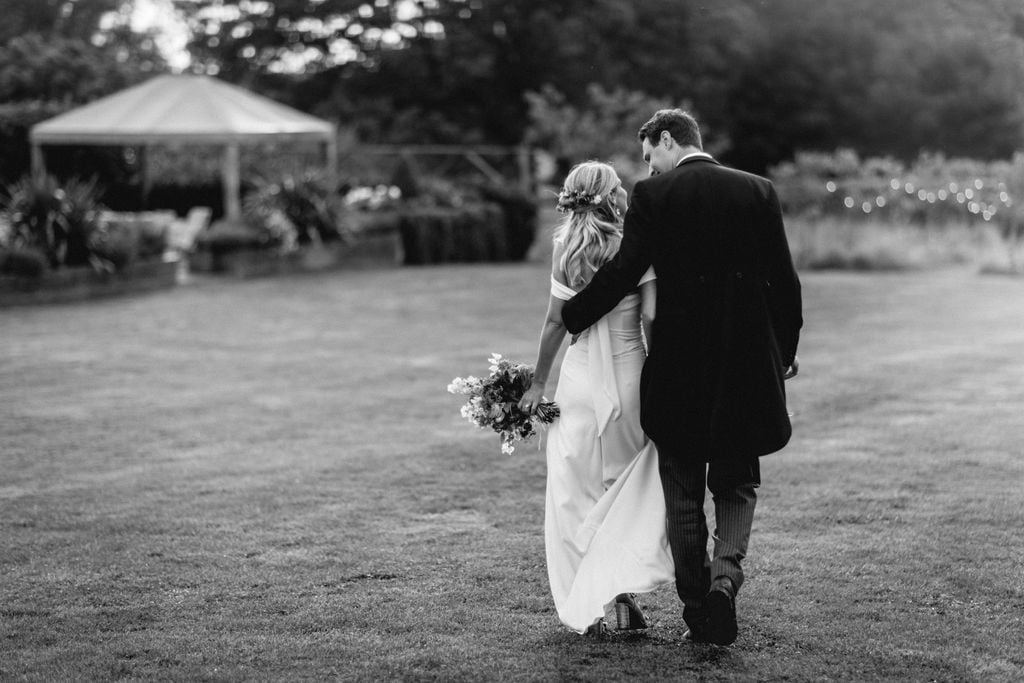 Lottie & Lanto's stunning PapaKåta Tipi & Sperry Tent Wedding in Shipley, West Sussex. Photography by Ben Wigglesworth; Black and White Wedding Inspiration