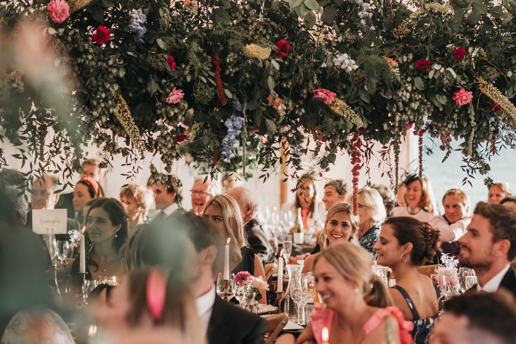 Lottie & Lanto's stunning PapaKåta Tipi & Sperry Tent Wedding in Shipley, West Sussex. Photography by Ben Wigglesworth; Wedding Speeches
