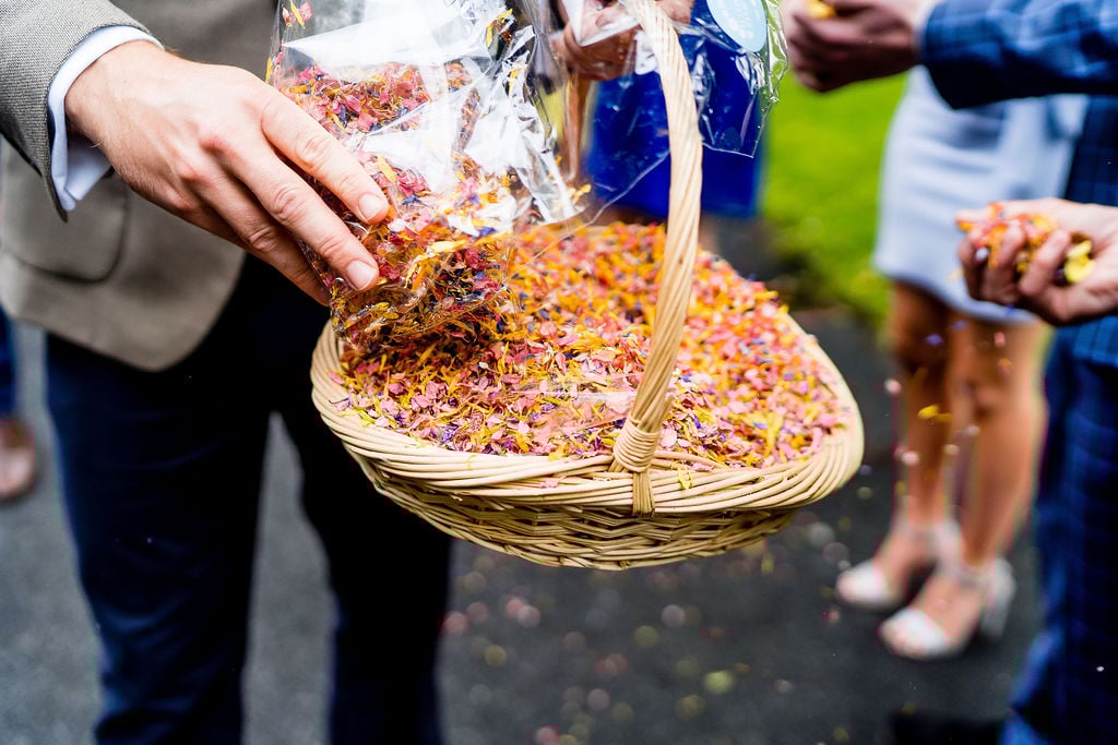 Laura & James Gorgeous PapaKåta Tipi Wedding in Yorkshire, Photographed by Joe Dodsworth Photography; Beautiful Confetti
