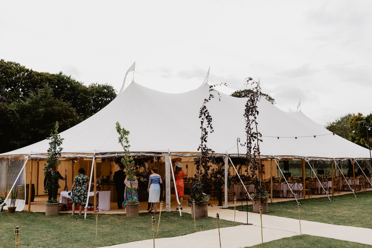 Jess & James stunning PapaKåta Sperry & Tipi Tent Wedding in Aldworth, Berkshire. Photographed beautifully by Benjamin Stuart Photography; Outdoor Wedding