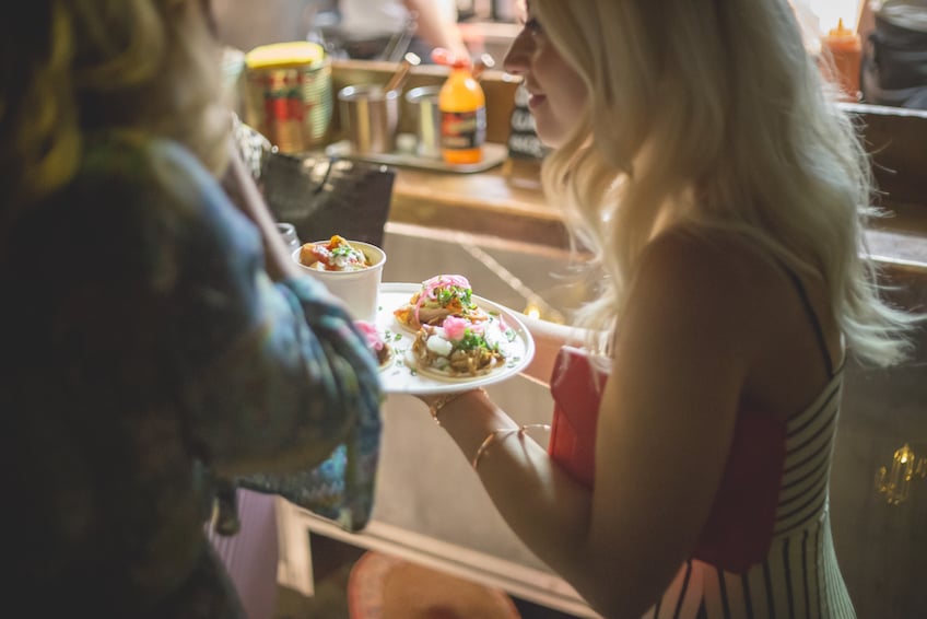 PapaKåta Tipi for Katie Woods "Come Down to the Woods" NO HOUSE RULES Party by Matt McCormick Photography; Delicious Tacos