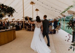 Jess & James stunning PapaKåta Sperry & Tipi Tent Wedding in Aldworth, Berkshire. Photographed beautifully by Benjamin Stuart Photography; Bride & Groom