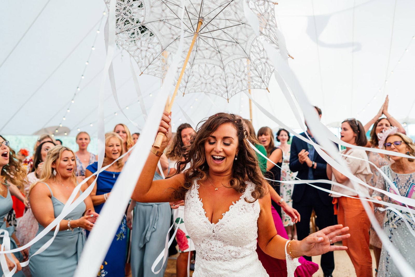 Alana & Adam Stunning PapaKåta Sperry Tent Wedding in Huntingdon, Cambridgeshire. Photography by Aaron Collett; Beautiful Bride