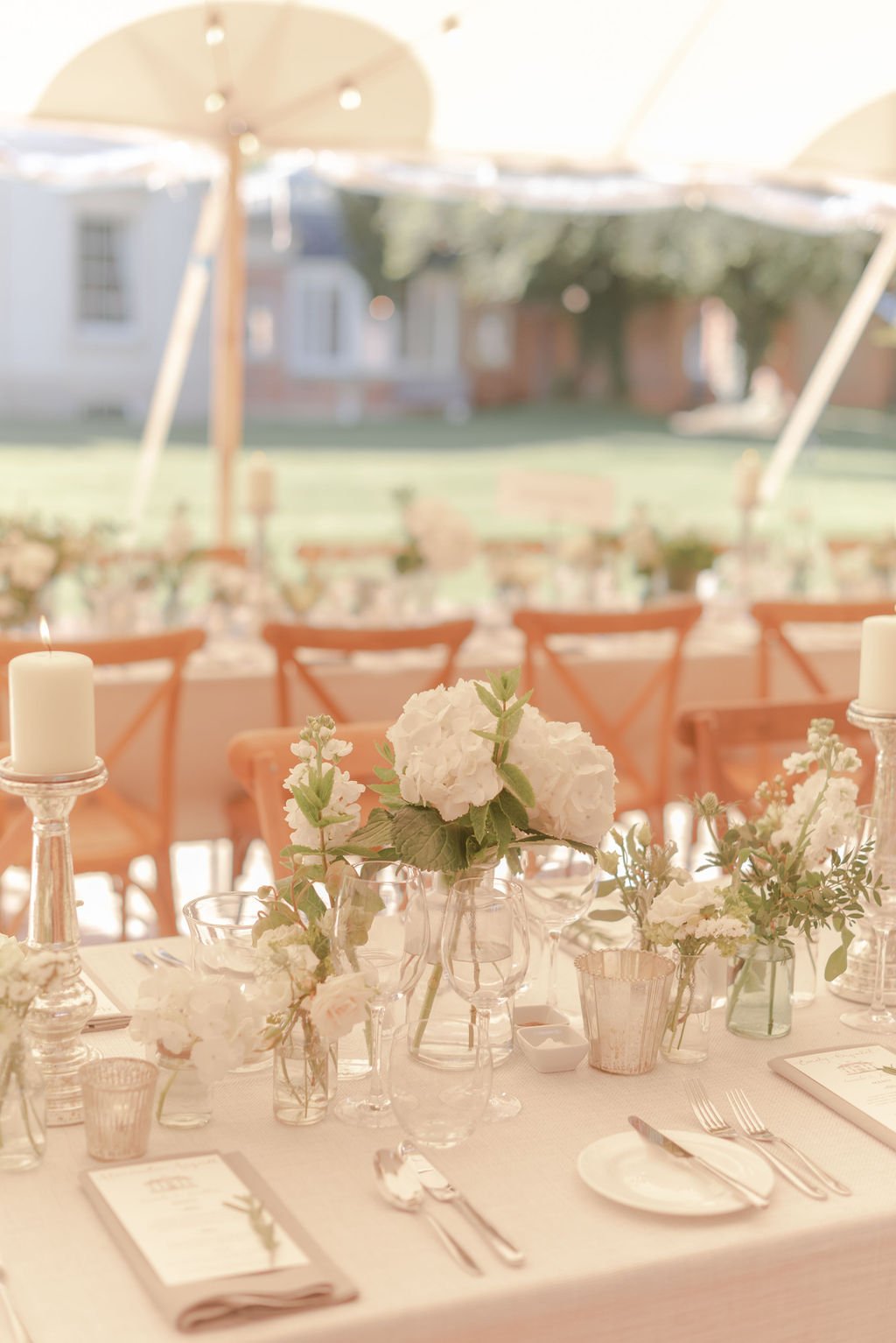 Amanda & Jono PapaKåta Sperry Tent Wedding, Rockley Manor, Flo Brooks Photography; Dreamy Sperry Tent Details